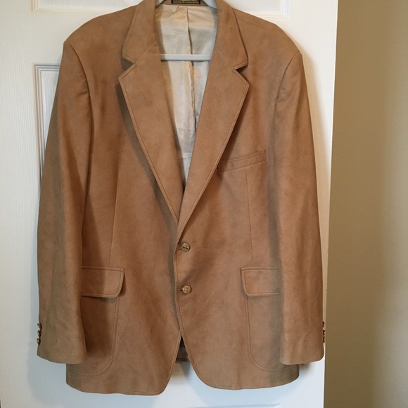 Vintage Other - Vintage Microsuede Men’s Blazer Byrd’s